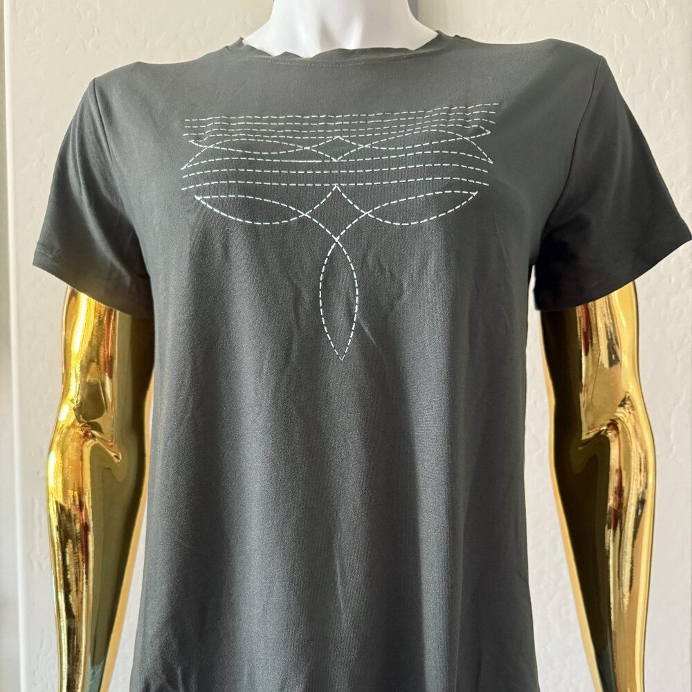 SHEIN Boot Stitch Tee